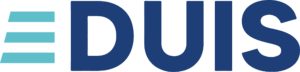 duis logo azul vector